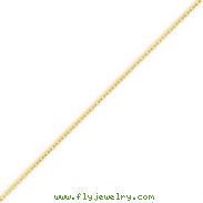 14K Gold 1.3mm Cable Chain