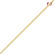 14K Gold 1.6mm Cable Chain