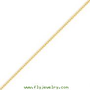 14K Gold 1.6mm Cable Chain
