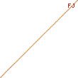 14K Gold 2.00mm Diamond-Cut Quadruple Rope Chain