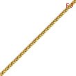 14K Gold 2.0mm Franco Bracelet