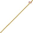 14K Gold 2.0mm Supreme Value Rope Bracelet