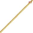 14K Gold 2.5mm Box Chain