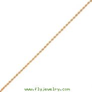 14K Gold 2.75mm Diamond-Cut Quadruple Rope Chain