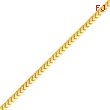 14K Gold 3mm Franco Bracelet