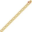 14K Gold 6.8mm Double Link Chain