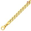 14K Gold 9.4mm Polished Fancy Link Bracelet