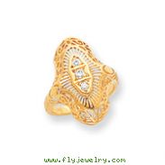 14K Gold AA Diamond Ring