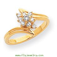 14K Gold AA Diamond Ring