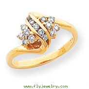 14K Gold AA Diamond Ring