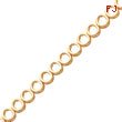 14K Gold Add-A-Diamond Tennis Bracelet Mounting