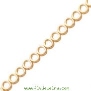 14K Gold Add-A-Diamond Tennis Bracelet Mounting