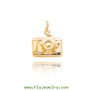 14K Gold Camera Charm