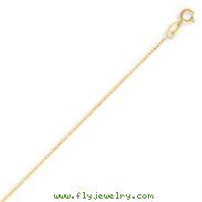 14K Gold Carded Cable Rope Chain