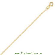 14K Gold Carded Cable Rope Chain