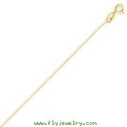 14K Gold Carded Curb Chain