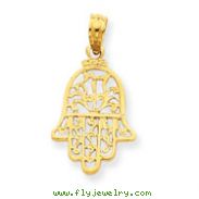 14K Gold Chamseh Pendant