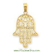 14K Gold Chamseh Pendant