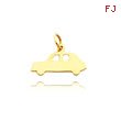 14K Gold Compact Car Charm