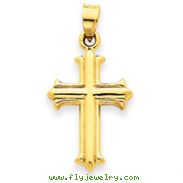 14K Gold Cross Pendant