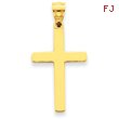 14K Gold Cross Pendant