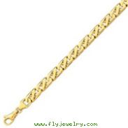 14K Gold Fancy Link Bracelet