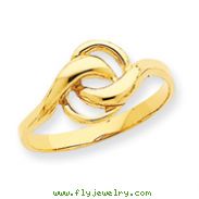 14K Gold Free Form Ring