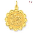 14K Gold Happy Birthday Charm