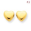 14K Gold Heart Ear