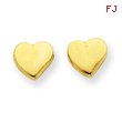 14K Gold Heart Ear