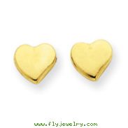 14K Gold Heart Ear