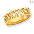 14K Gold Heart Ring