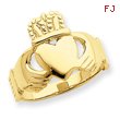 14K Gold Ladies Claddagh Ring