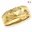 14K Gold Ladies Claddagh Ring