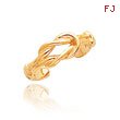 14K Gold Love Knot Toe Ring