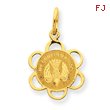 14K Gold My Confirmation Charm