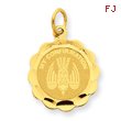 14K Gold My Confirmation Charm