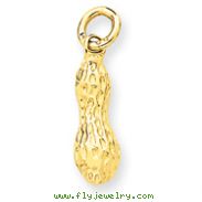 14K Gold Peanut Charm