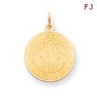 14K Gold Saint Jude Thaddeus Charm