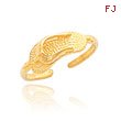 14K Gold Sandal Toe Ring