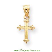 14K Gold Small Cross Charm