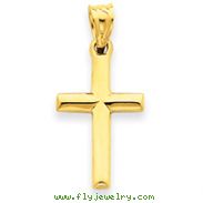 14K Gold Small Cross Pendant
