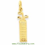 14k Golf Bag Charm