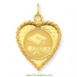 14k Graduation Cap Charm