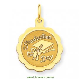 14k Graduation Day Charm