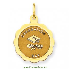 14k Graduation Day Charm