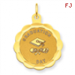 14k Graduation Day Charm