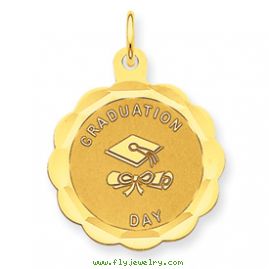 14k Graduation Day Charm