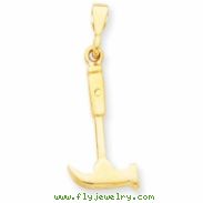 14k Hammer Charm