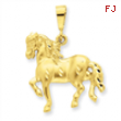 14k Horse Pendant